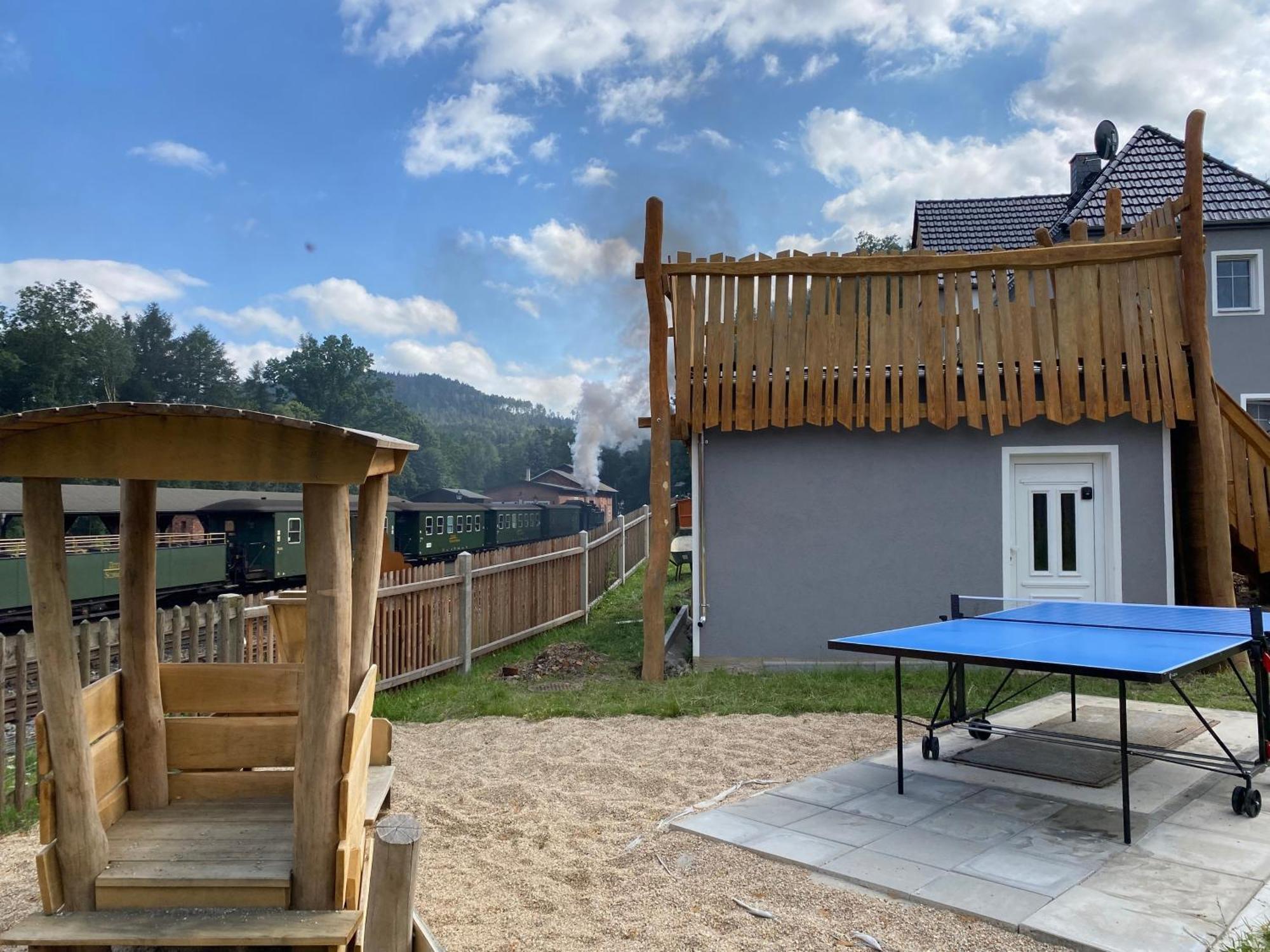 Ferienhaus Bimmelbahn 2 Olbersdorf Exteriér fotografie
